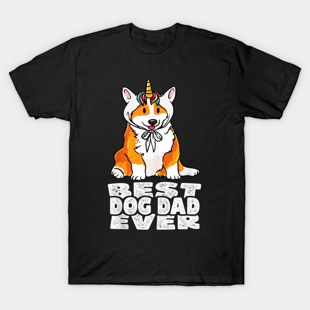 best dog dad ever T-Shirt by sufian